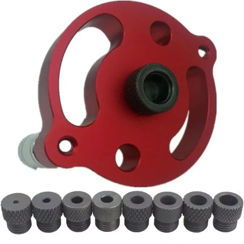 

Wear Resistant Drilling Puncher Locator Portable Durable Drill Centering Tool Aluminum Alloy High Hardness