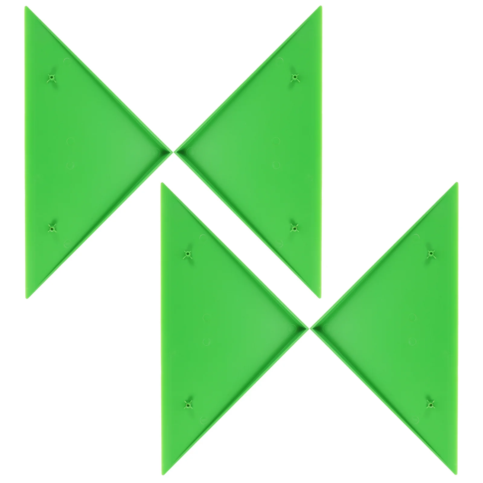 4 قطعة واقيات زوايا طاولة فووسبالل العالمية متينة ABS مضادة للخدش سهلة المثلث زاوية الطاولة المثلثة #4