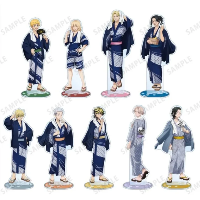 Game Mitsuya Takashi Inui Seishu Takemitchy Draken Chifuyu Figure Doll Anime Acrylic Stand Model Plate Cosplay Toy for Gift