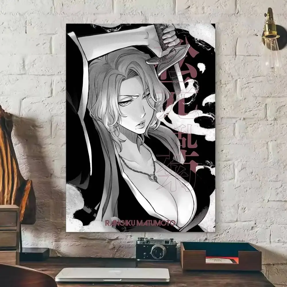 Bleach Manga Anime Charakter Poster HD-Druck Wandkunst Heimdekoration – Detail 6