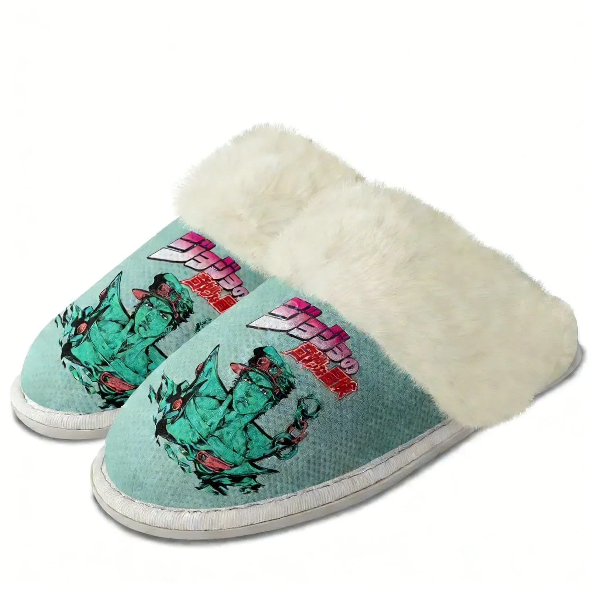 Jojo Plush Slippers Warm Shoes Mens Womens Home Plush Comfortable Slippers Cotton Bedroom Tailor-made Thermal Light Slipperscust