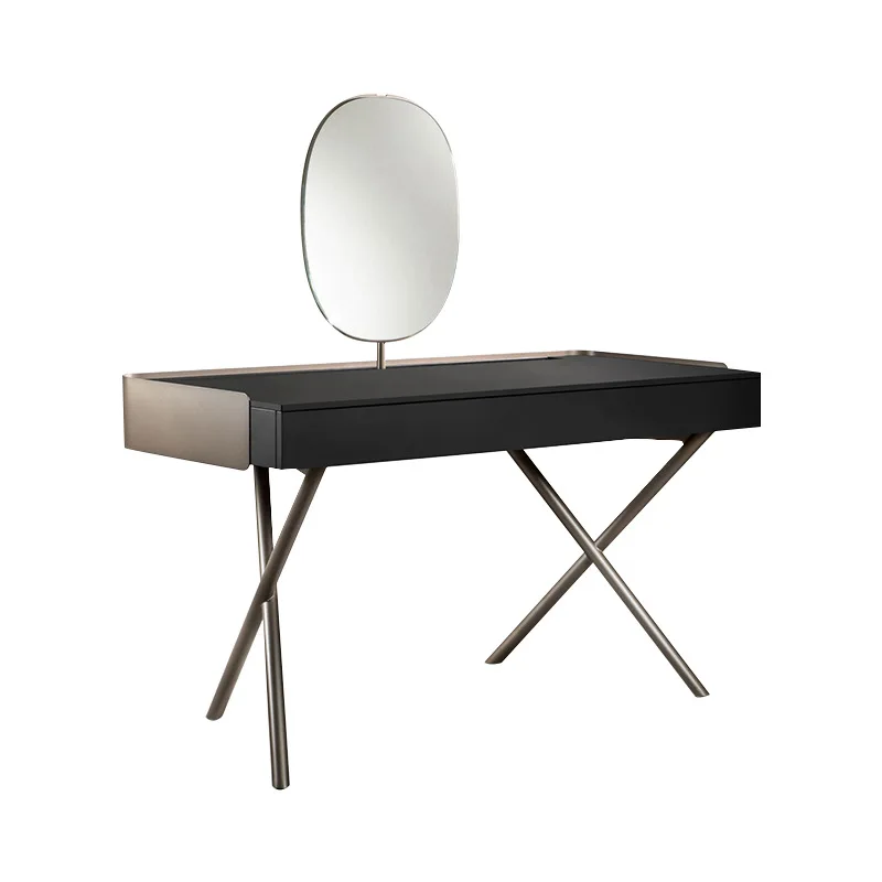 Commode italienne table de maquillage italienne en bois massif moderne et simple