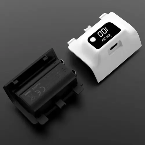 Batería de mando inalámbrico de 1400mAh, controlador Compatible con pantalla Digital, batería recargable para Xbox Series X/Xbox Series S