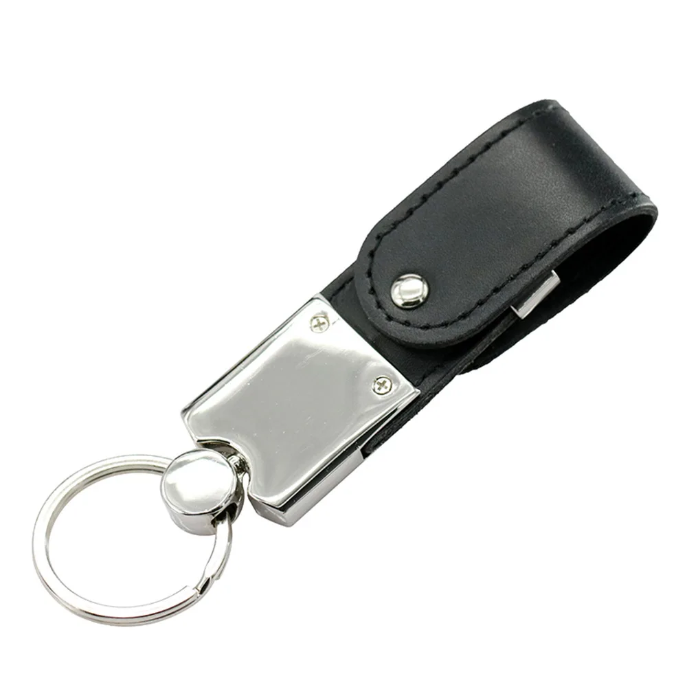 Free Custom Color Printing LOGO Metal Leather USB3.0 High-speed Flash Drive 4GB 8GB 16GB 32GB 64GB 128GB Memory Stick