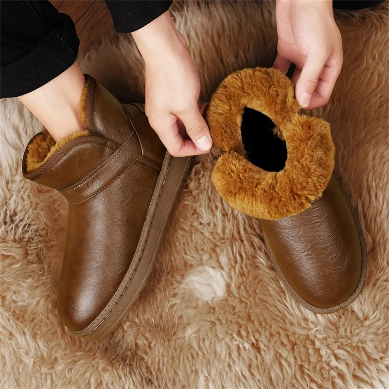 

Мужские зимние ботинки большого размера из северо-восточного хлопка с высоким берцем, мужские зимние ботинки, зимние мужские ботинки