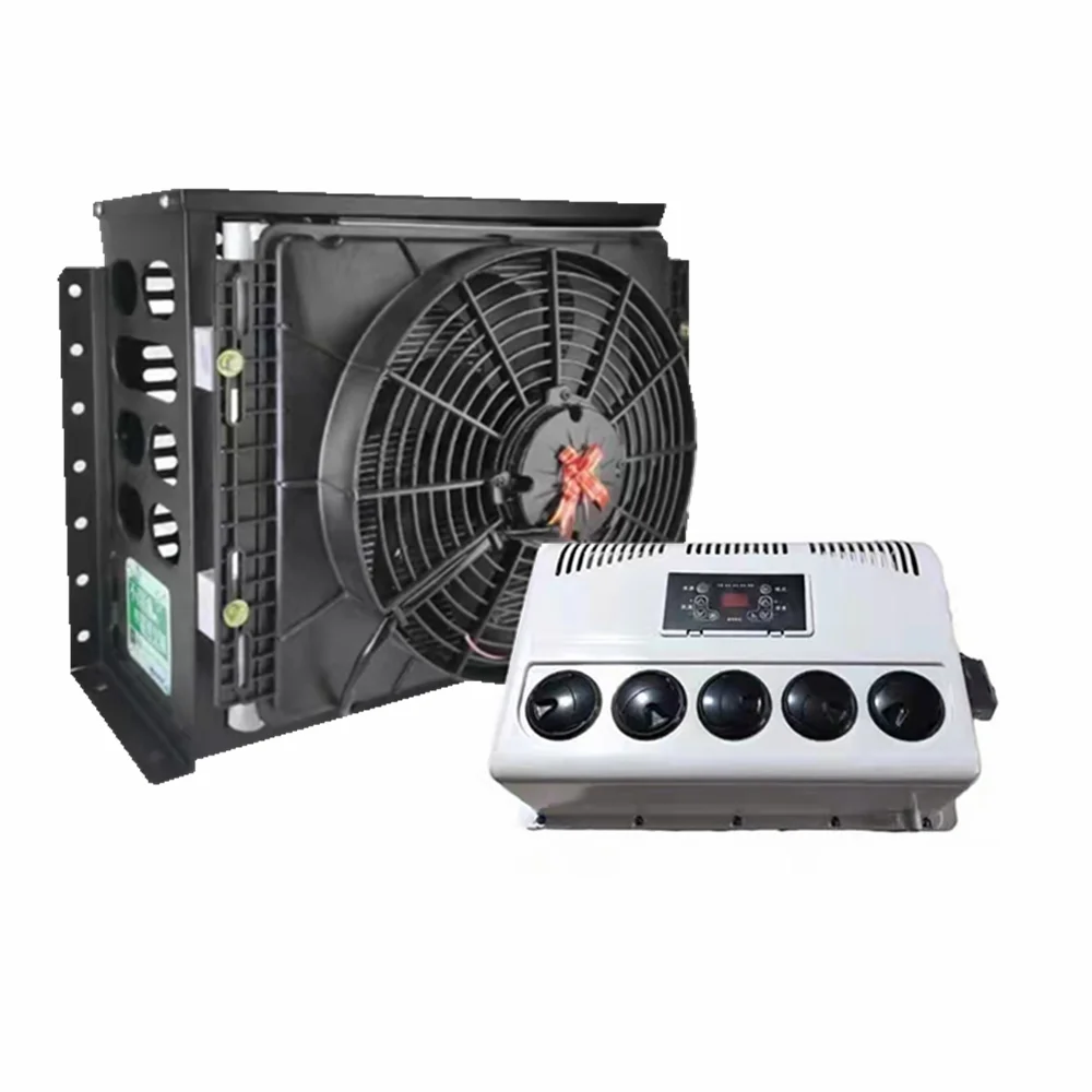 

12v 24v Underdash Ac Cooling Heating Universal Under Dash Evaporator Unit Car 24 Volt Truck Air Conditioner DC24V/ 12V Optional