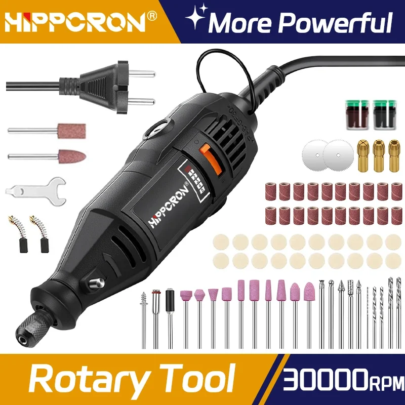 Mini Drill Electric Carving Pen 5 Variable 30000RPM Speed Rotary Tools Kit Engraver For Grinding Polishing Sanding Slicing