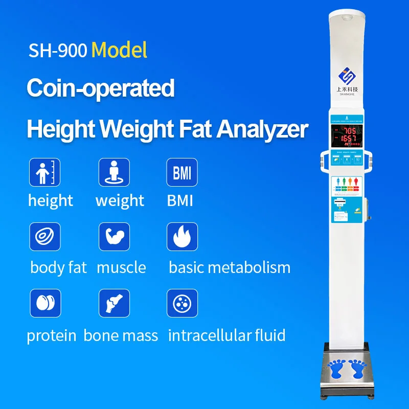 Smart Wifi Height Weight Body Fat Scale for Clinical