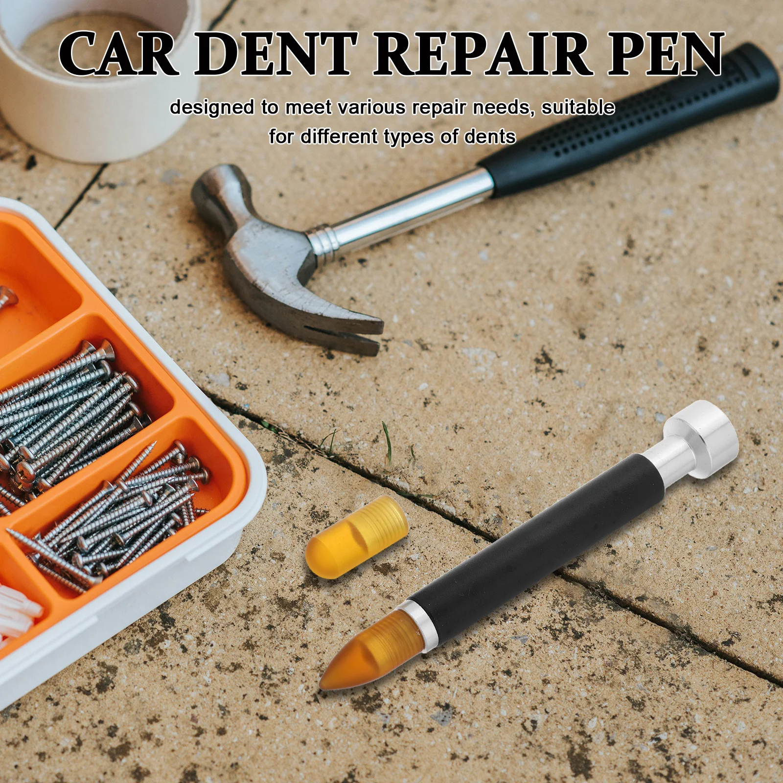 

1 set Pen With Replacement Heads Seamless No Paint Required Tool Kit For Auto Body Dent Removal Equipment