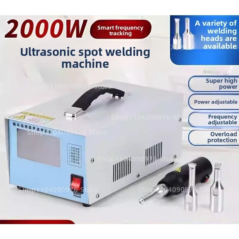 High Power Handheld Spot Welding Machine Plastic Fusion Welding Machine Multi-functional Mask Car Interior Manure Cleaning Belt