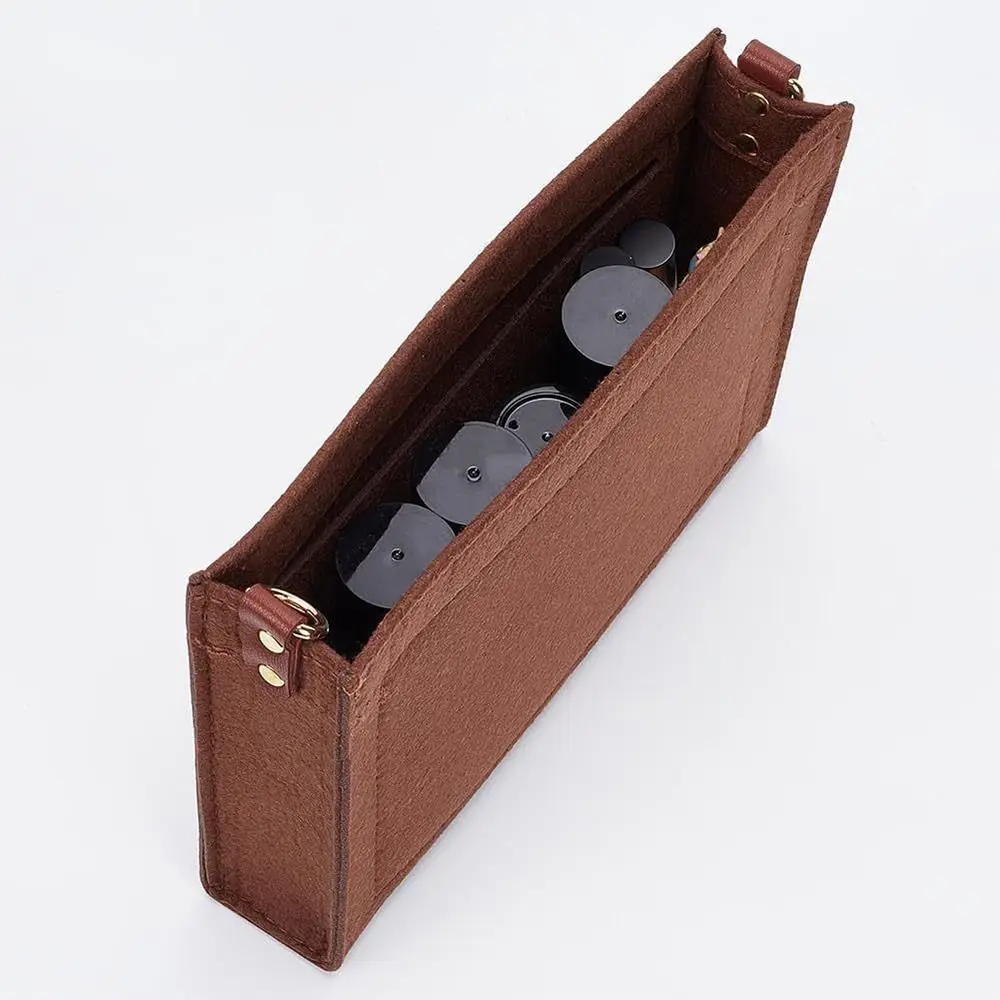 Portable Felt Handbag Insert Bag Bag Support Organization Purse Liner Cosmetic Storage Internal Bag For LV 19/26