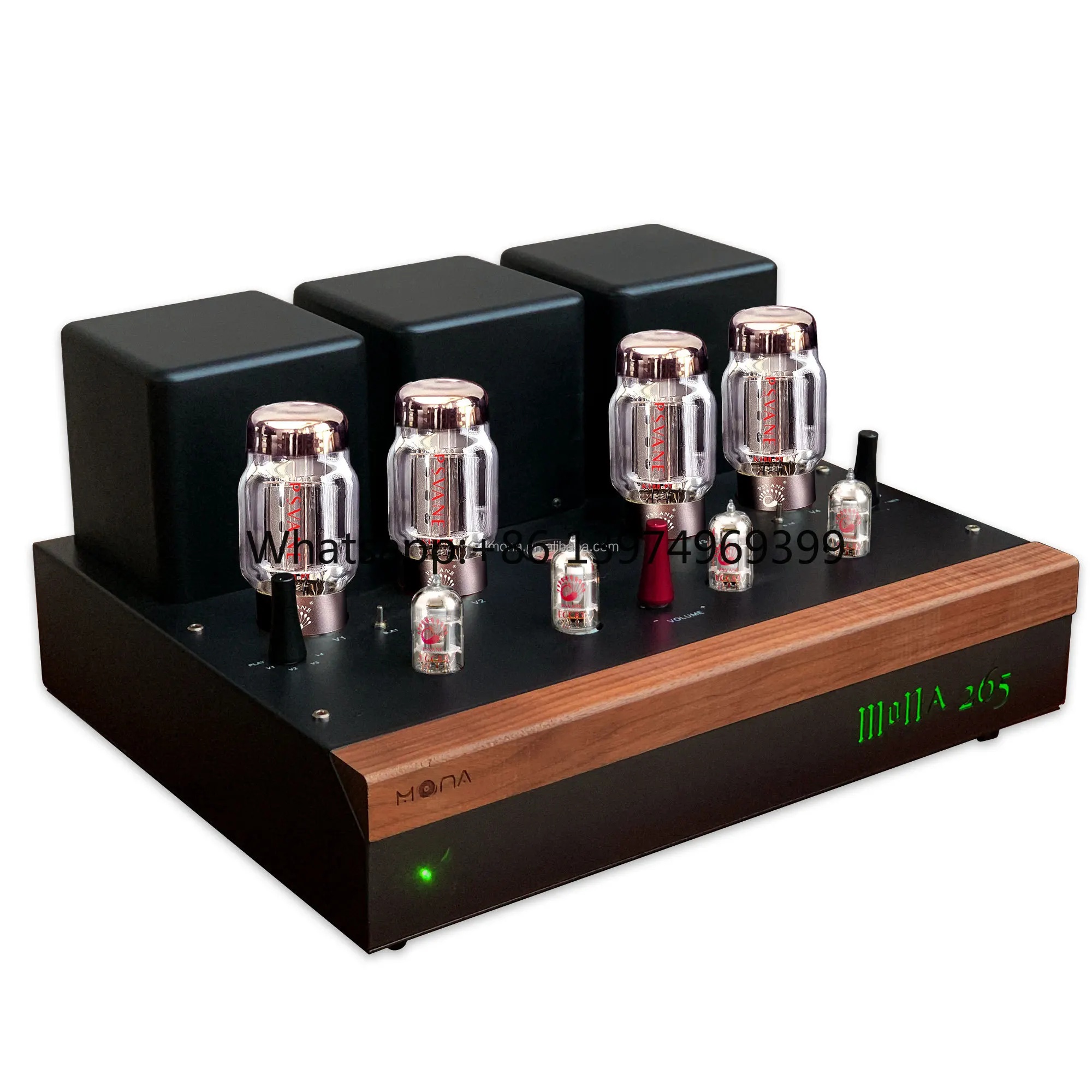 MONA All-in-One Hi-Fi System Stereo Amplifier Tube KT88*4 Integrated Power Amplifier Home Amplifier Aluminium