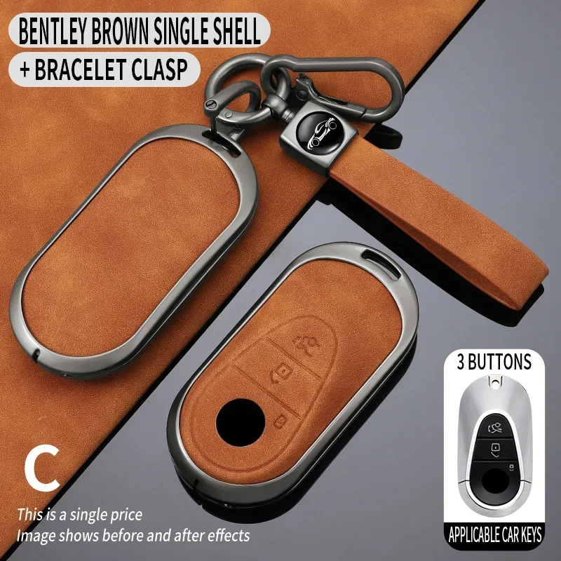 

Zinc Alloy Car Remote Key Case Cover Shell For Mercedes Benz C S A Class W206 W223 S350 C260 C300 S400 S450 S480 S500