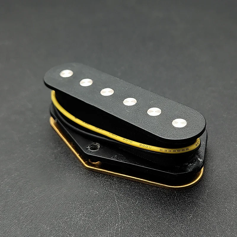 Black Standard Tele Lead Sound Bridge Pickup TL Pickup for Telecaster Electric Guitar Parts