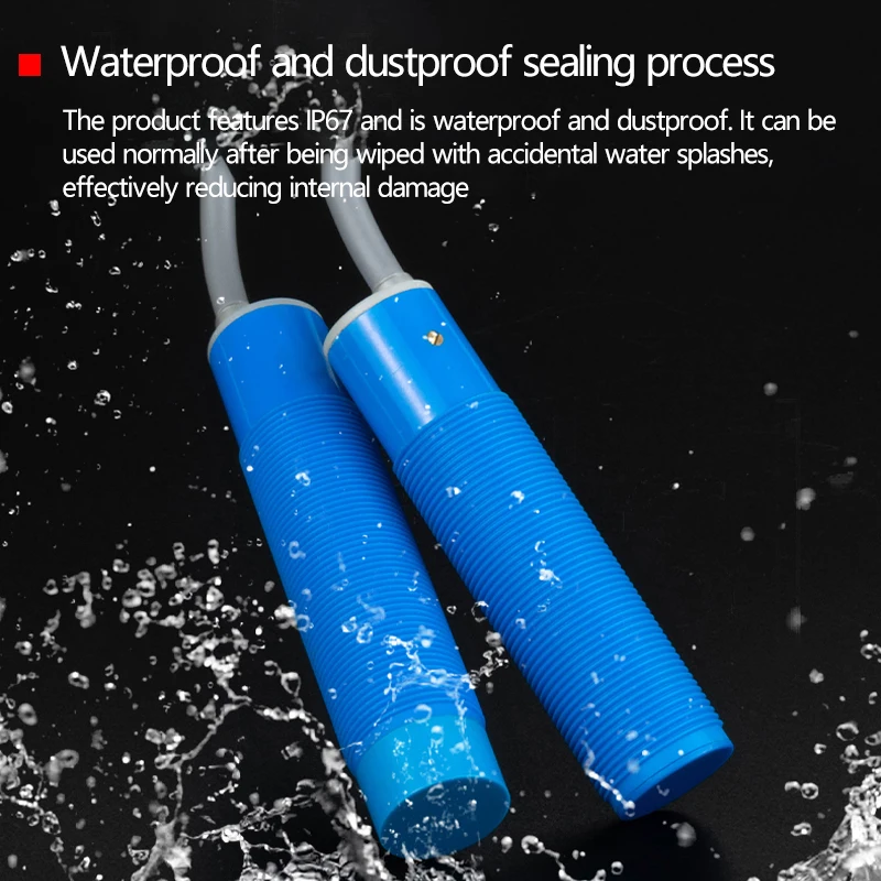 M18 capacitive proximity switch sensor AC 2-wire AC220V normally open and normally closed output wire sensor