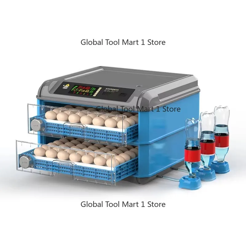 

Direct Sales Chicken Incu-bator Double-layer Drawer Poultry Incubato-r Fully Automatic Intelligent Chicken Seedling Inc-ubator