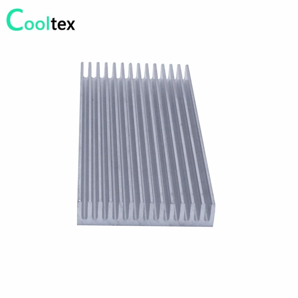 100% new 100x45x10mm Aluminum heatsink radiator heat sink for chip LED computer 's component  heat dissipation cooling