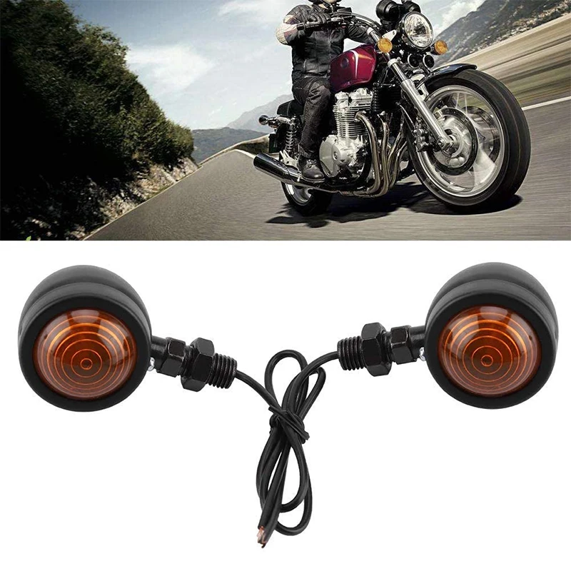 

2PCS Universal Motorcycle Taillights Turn Signal Brake Stop Light Motorbike License Plate Holder Lamp Moto Equipment Accessories