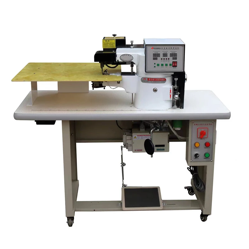 High Efficiency Leather Hardcover Edge Folding Machine with Gluing and Pressing