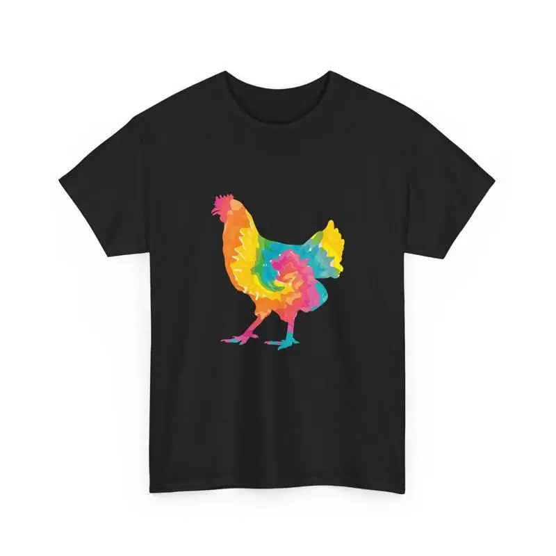 

Tie Dye Chicken For Hippy Farmer Hobby Farm T Shirt