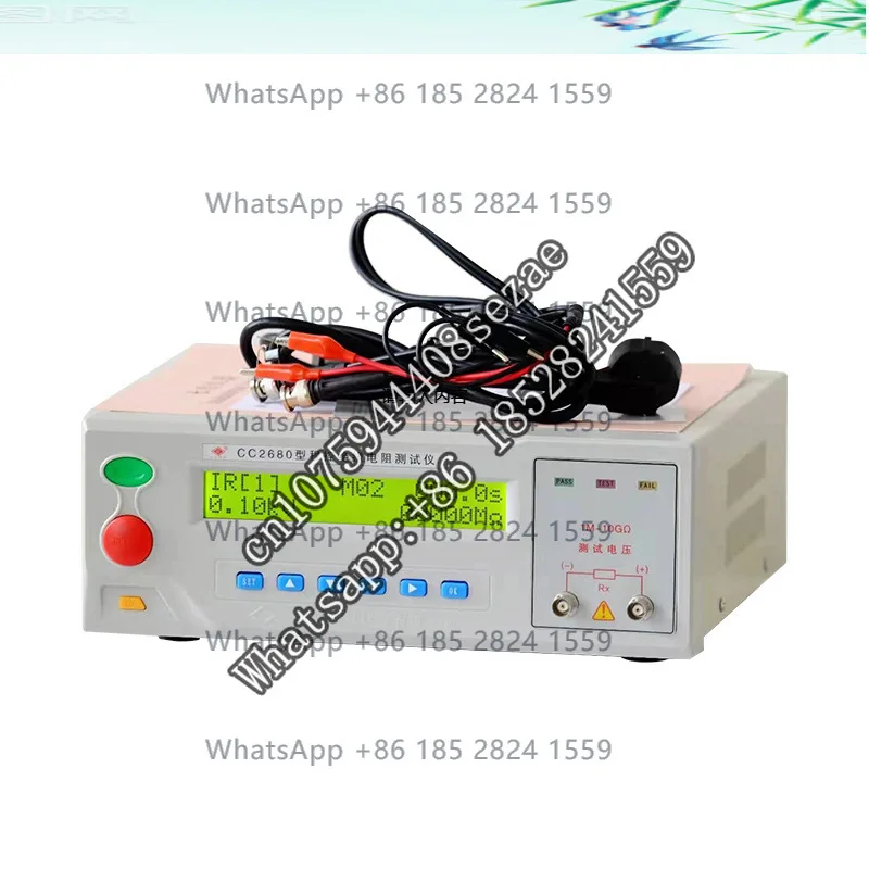 CC2680 programmable insulation resistance tester CC2679 desktop CC93-3C megohm meter