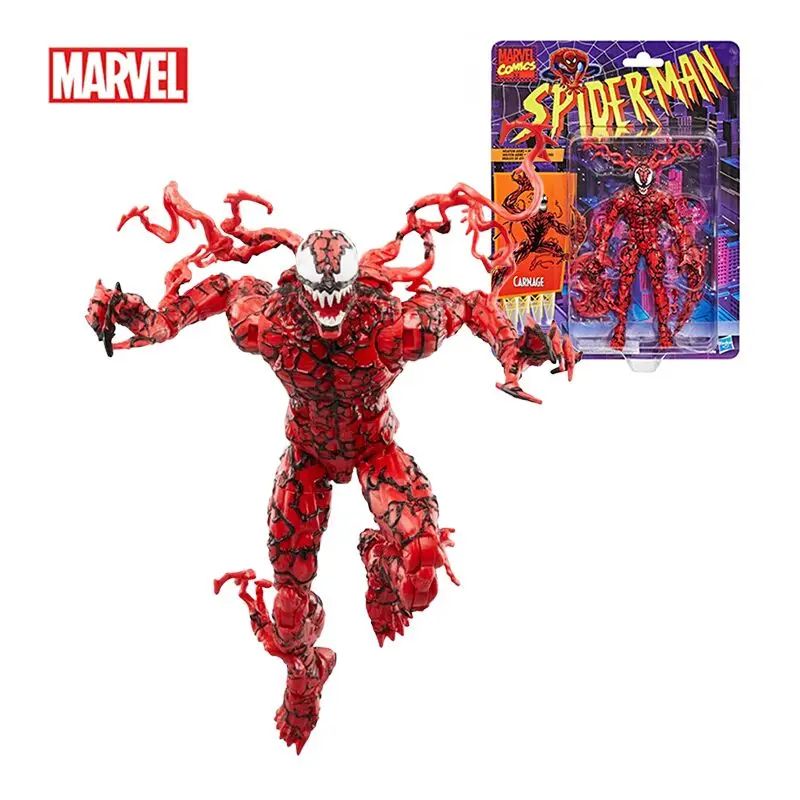 

Marvel Legends Series Comics Retro-inspired Carnage 6-inch Scale(15cm) Collectible Action Figure Original New Unopened Gift