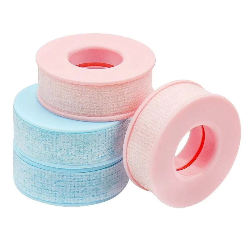 Non-Woven Eyelash Extension Tape Grade Micropore Fabric Lash Lifting Tape Anti-Allergy Low Trauma Silicone Gel Tape