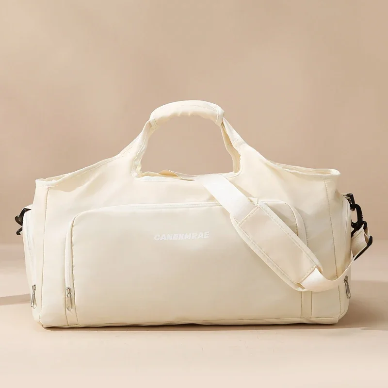 

Oxford Solid Color 2024 Hot Selling Travel Handbag Large Capacity Zipper Simple Casual Crossbody Bag Soft Versatile Shoulder Bag