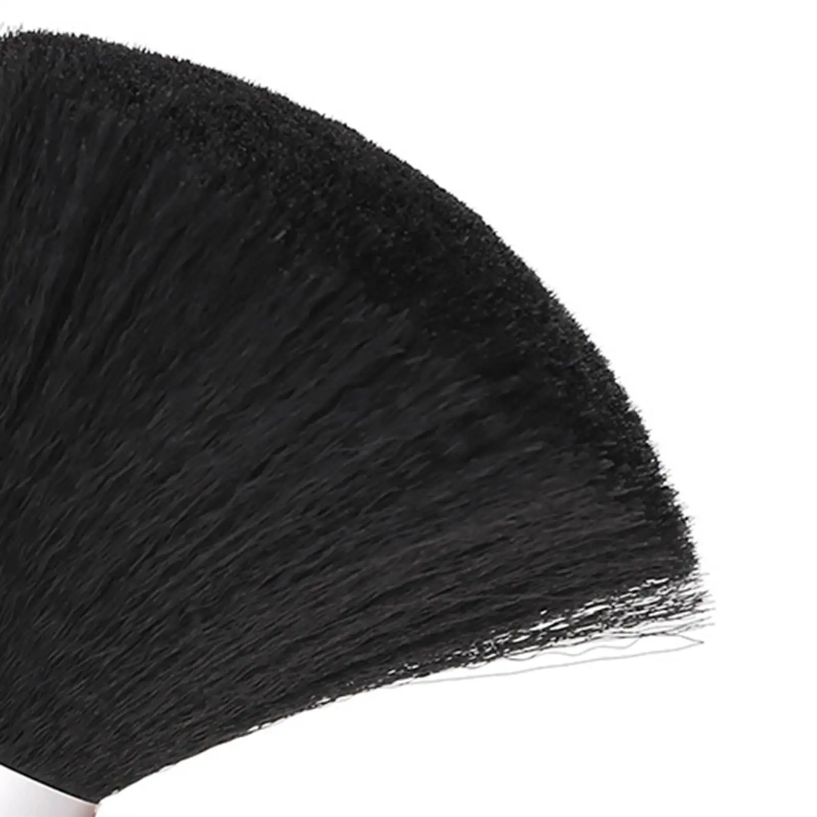Soft Neck Duster Barber Brush Synthetic Fibers Wooden Grip Multi Purpose Face and Clothing Cleaner for Barbershop
