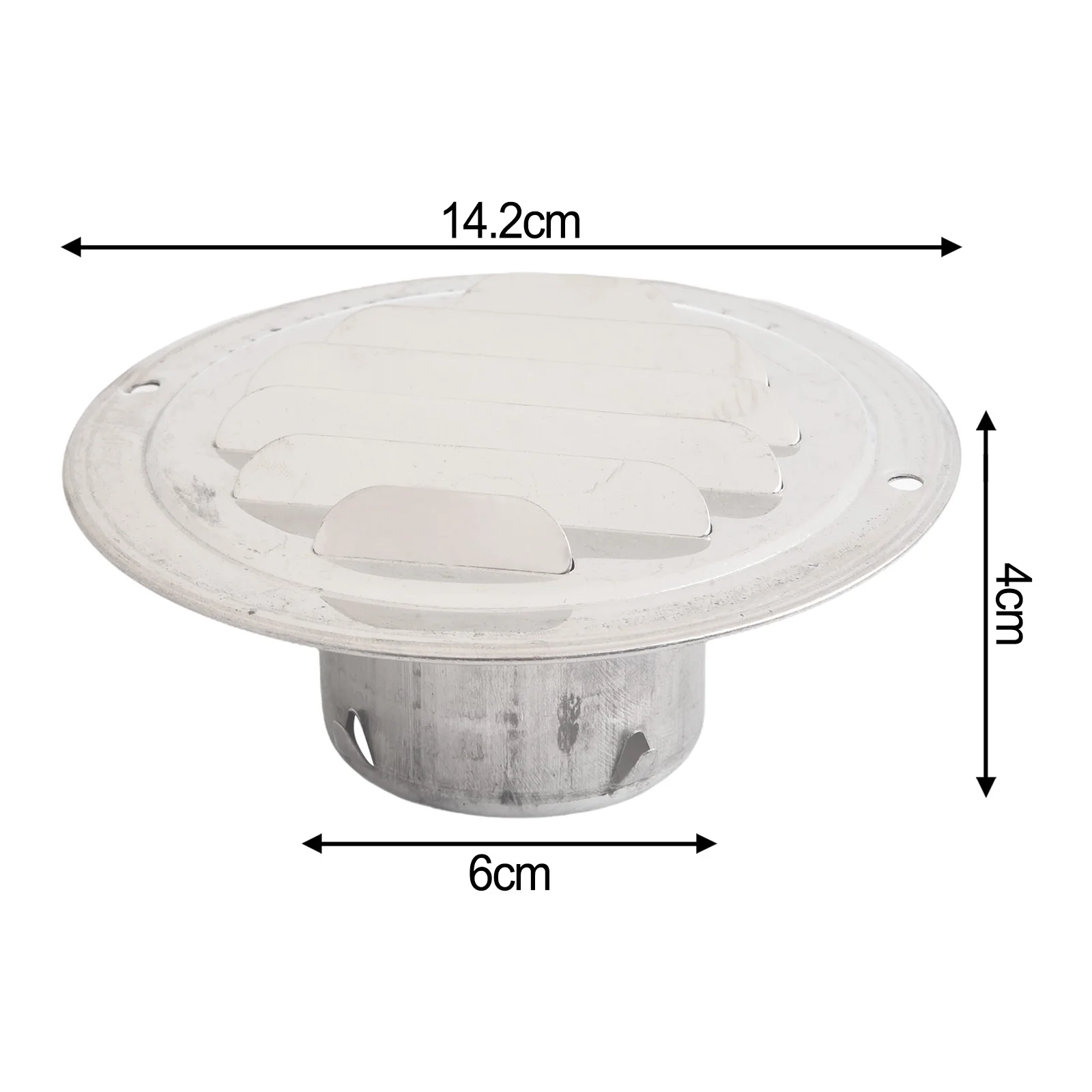 キャップベントグリルカバーアクセサリーダクト換気簡単なインストール外装ラウンドツール真新しい長持ち