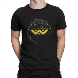 Alien UFO TShirt Weyland Yutani Classic Polyester T Shirt Oversized Men Tee Shirt New Design Big Sale