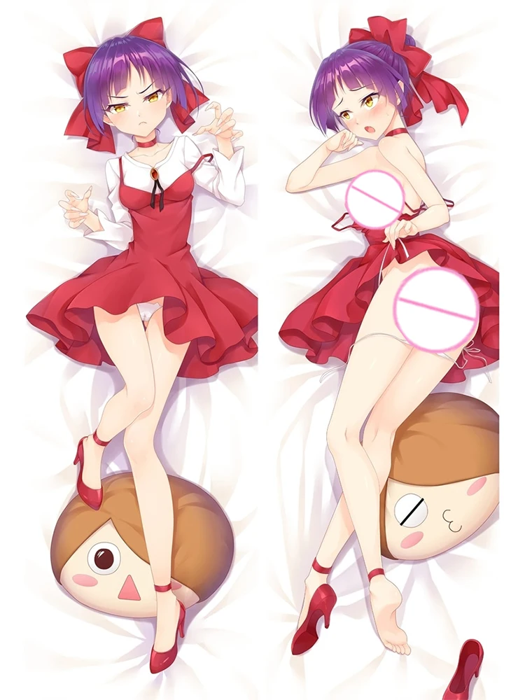 

Dakimakura Anime Neko Musume Double-sided Pillow Cover Print Life-size body pillows cover Adult pillowcase