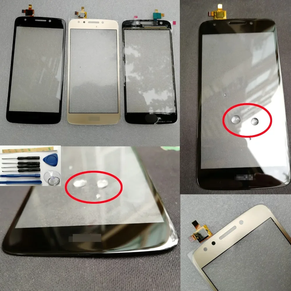 

Shyueda 100% Новинка для Motorola Moto E4 (США) XT1765 XT1766 внешнее Переднее стекло сенсорный экран