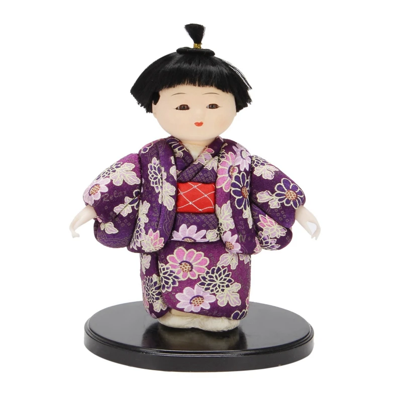 Heartrace 25Cm Handmade Doll Japanese Hinamatsuri Collectibles House Car Lnterior Decor Japanese Geisha Puppets Gift