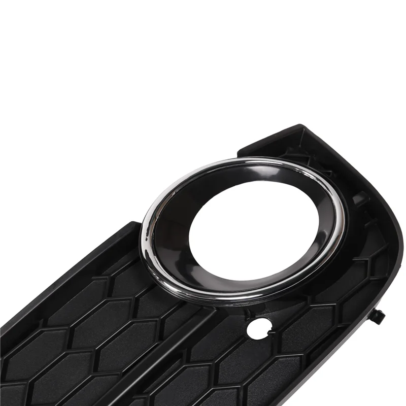 ABGR-ยานยนต์ล่างตาข่ายGrilleหมอกโคมไฟกรอบLower Centerตาข่ายหมอกโคมไฟสําหรับA5 2008-2011 8T0807682 8T0807681