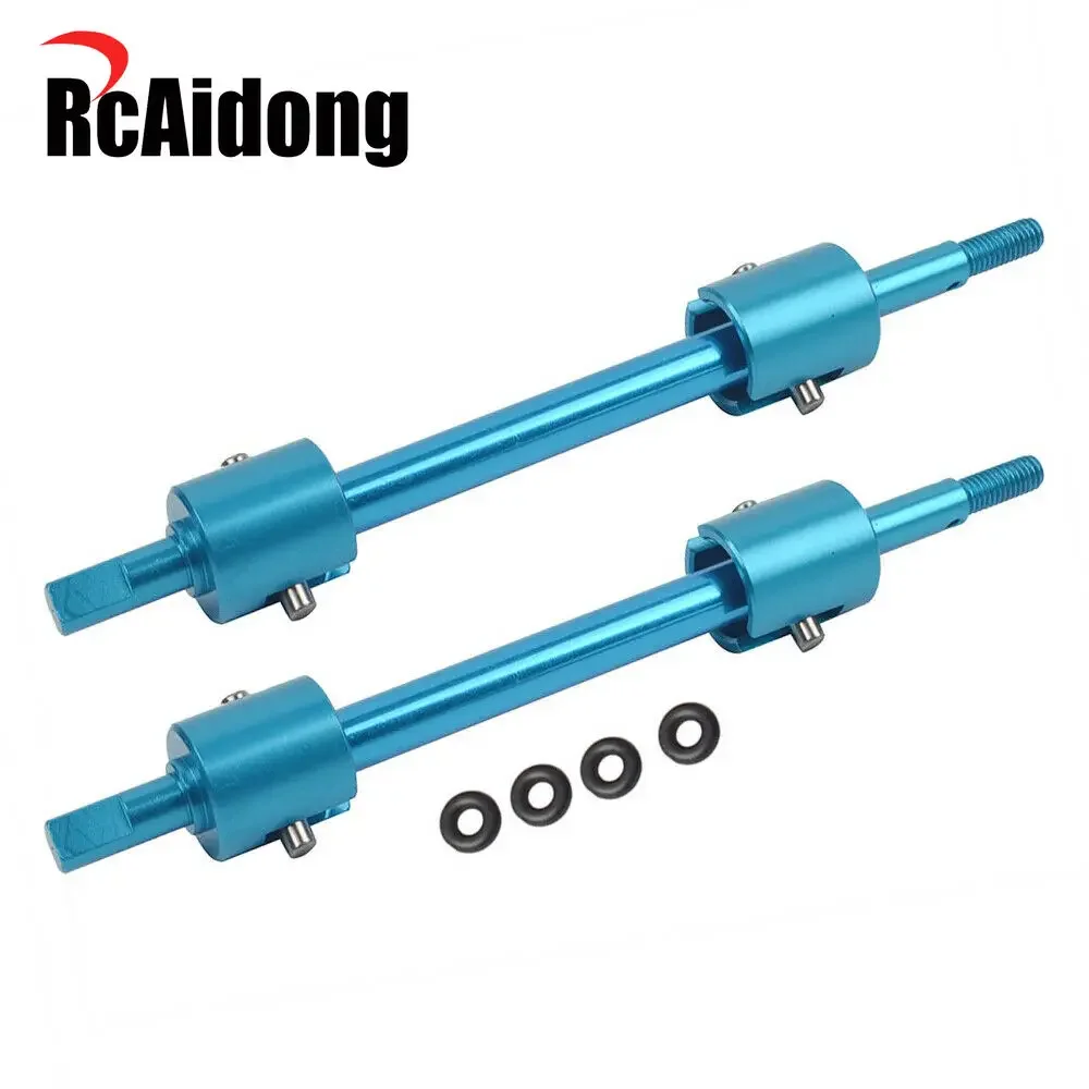 Aluminum Drive Shaft Set Propeller Joint Cup for Tamiya TT-02B DT-02 DT-03 DF-02 CVD Upgrade Kit