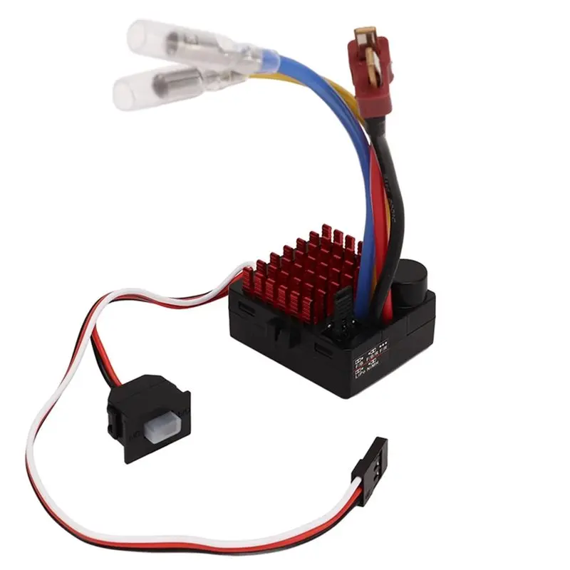 RC Auto Borstel ESC 3 Modi 60A 6860 RTR Elektronische Snelheidsregelaar Voor 1/10 Boot Voor 1/10 Tanks RC Auto vrachtwagen RC Schip ESC