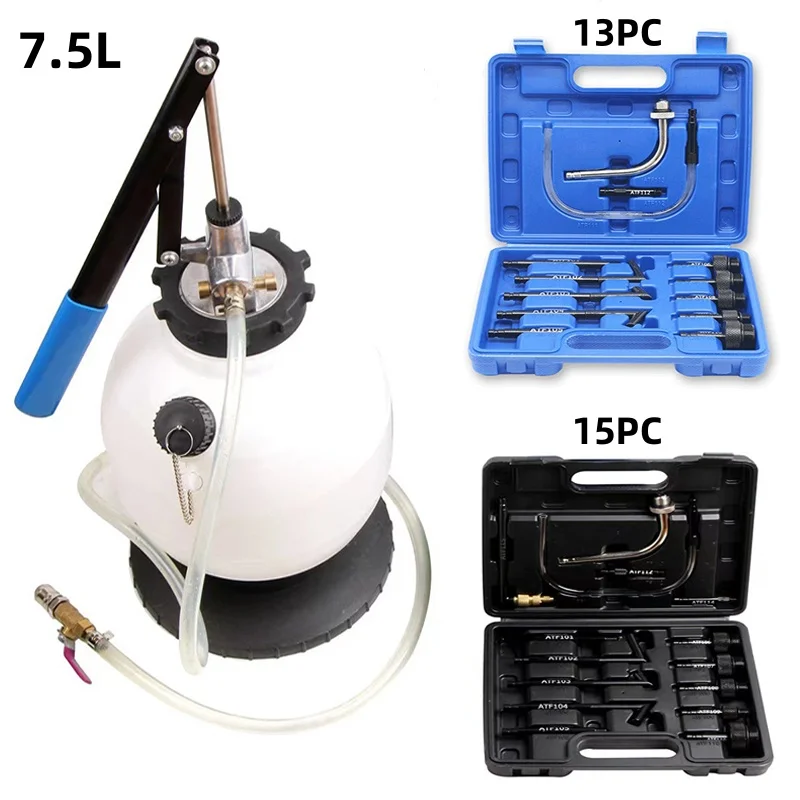 

Transmission Fluid Pump ATF Fluid Transfer Filler 7.5L Filler Hand Pump Oil Filling Change Tool Transmission Gearbox Tool