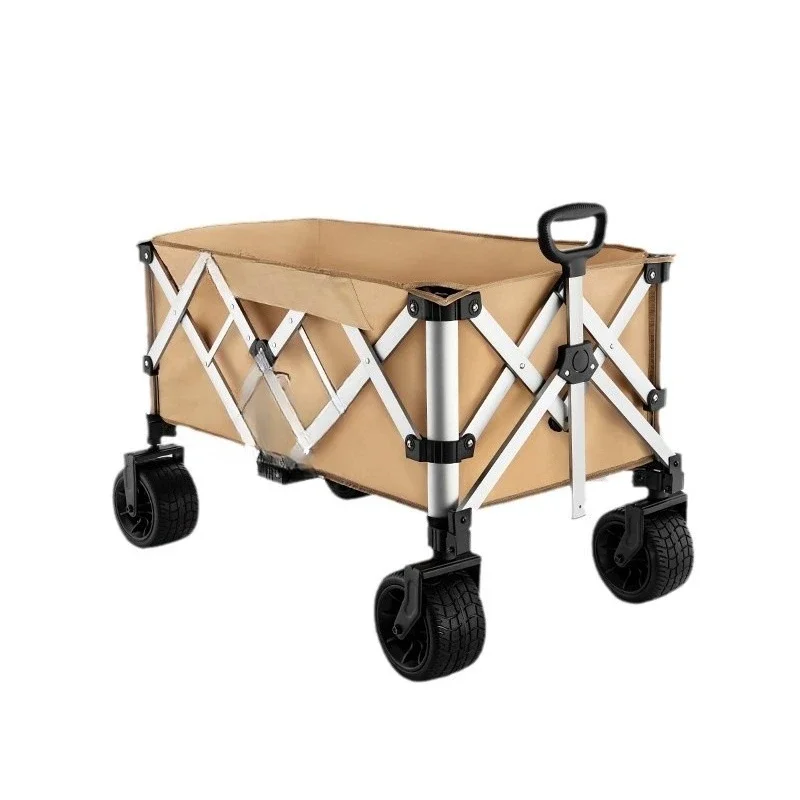 

Outdoor camp cart manufacturer Portable folding trolley Camping trolley