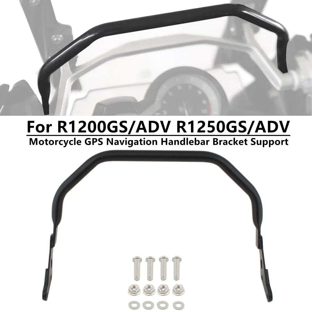 For BMW R1200GS R1250GS LC ADV R1200 R1250 GS GSA Motorcycle GPS Navigation Handlebar Bracket Support 12mm Phone Holder Mount