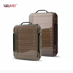 Double Sided Tackle Box Box Fishing Gear Accessory Storage Box Fishing Bait Box Mino Hard Bait Pencil Squid Fake Bait Box