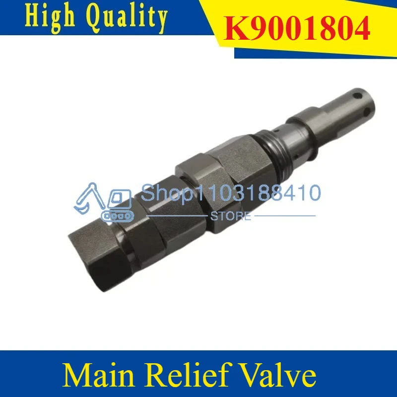 

High Quality Main Relief Valve K9001804 for Doosan Daewoo Excavator DX220AF DX225LC DX230LC