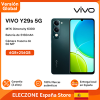 Global Version VIVO Y29s 5G Smartphone MTK Dimensity 6300 5150mAh Battery 6.74 inches 90Hz Screen 50MP Rear Camera IP64