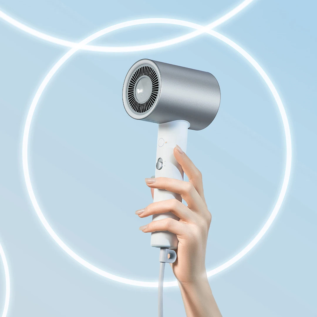 Xiaomi mijia h500 secador de cabelo íon água 1800w professinal cuidados com o cabelo secador secagem rápida inteligente controle temperatura
