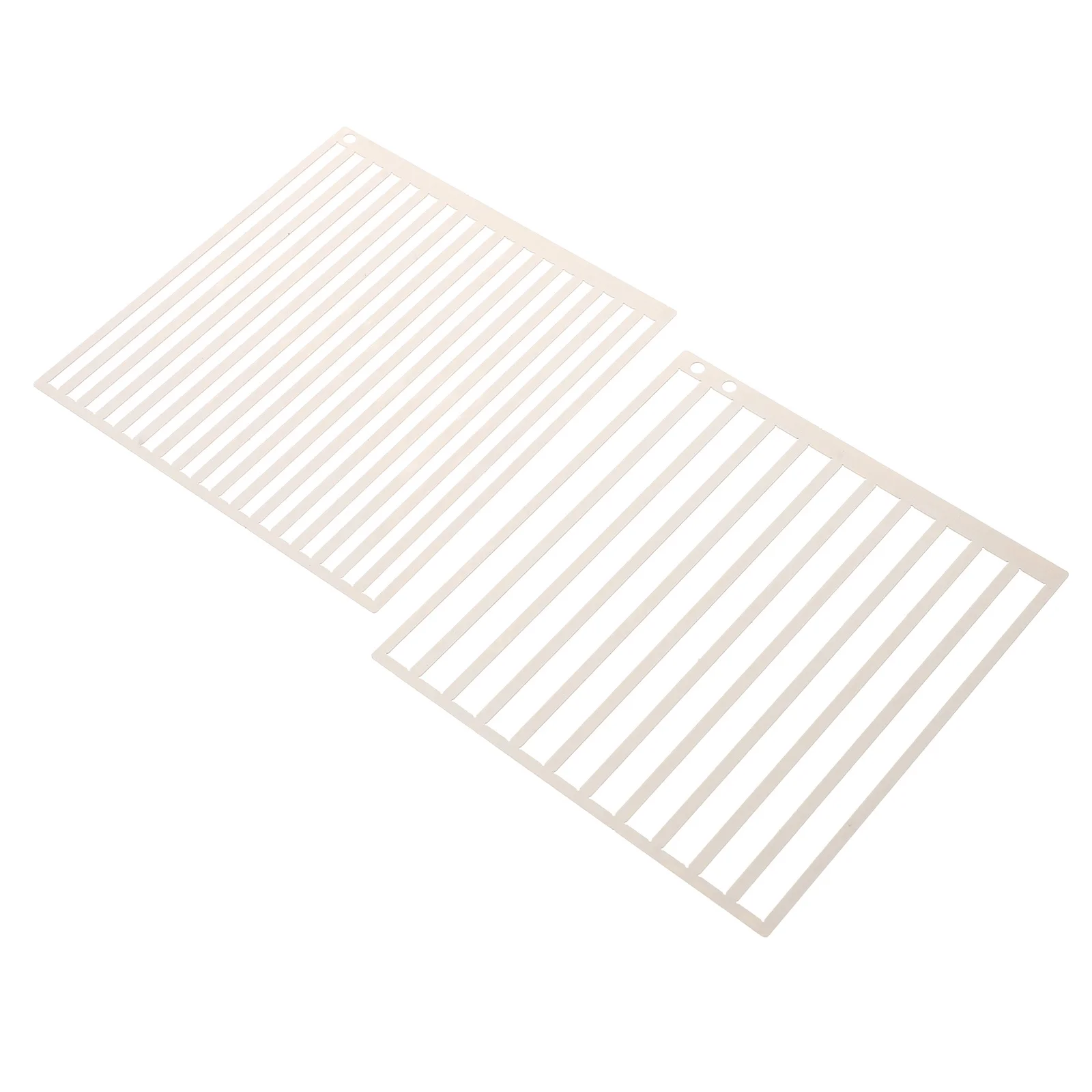 

2Pcs Diamond Art Drill Alignment Ruler Precision Grid Tool Stainless Steel Rhinestone Painting Straight Edge for DIY Diamond Art