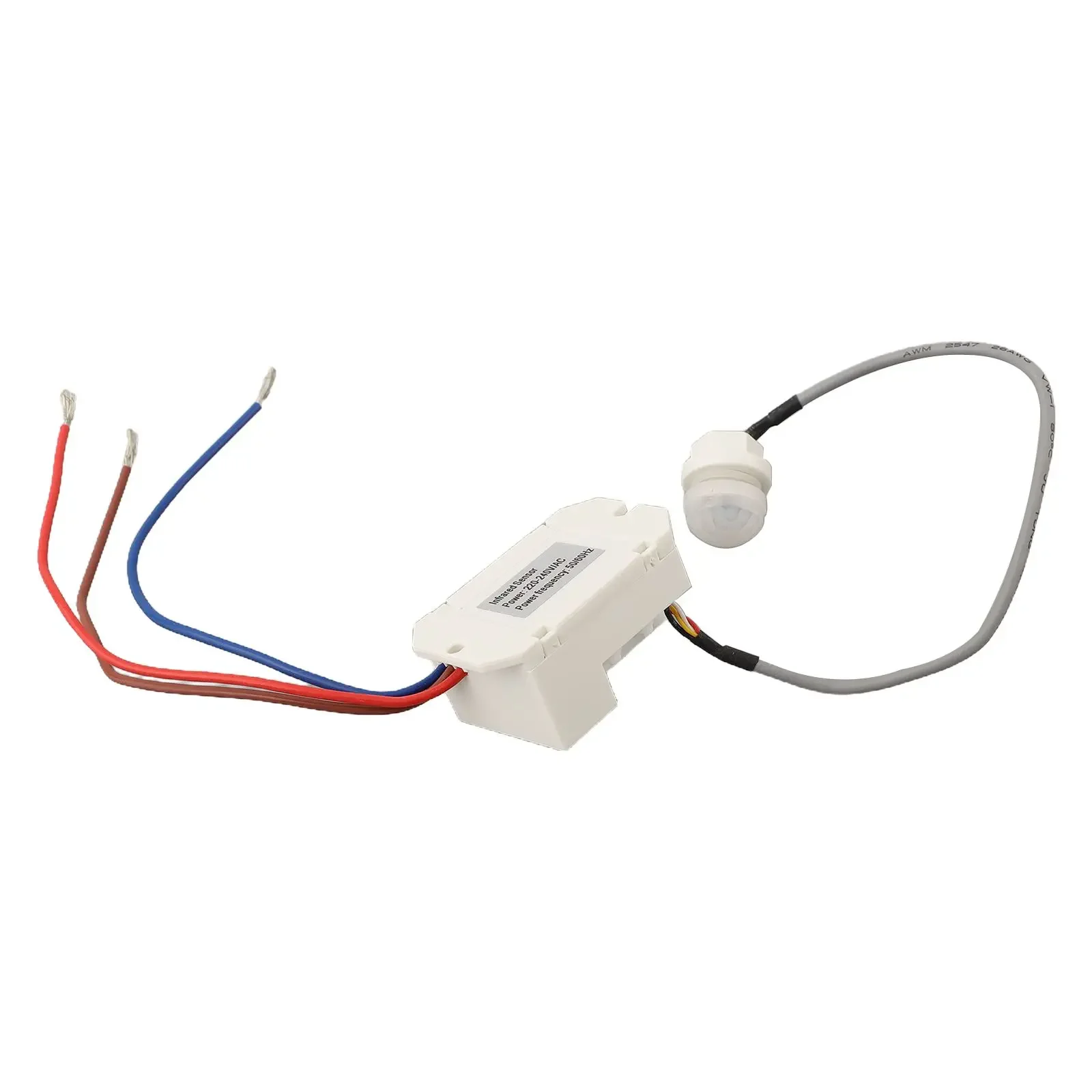 

360 Degree Detection Sensor Body Motion Sensor Switch AC 220-240V Power Supply Time Setting Options Easy To Install