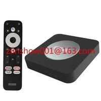 MECOOL KM2 Plus 4K ATV OTT Box Prime Video ATV CE FCC Rohs Pops REACH Android TV Box S905X4 2G 16G Quad Core Mi Box S 4k Global