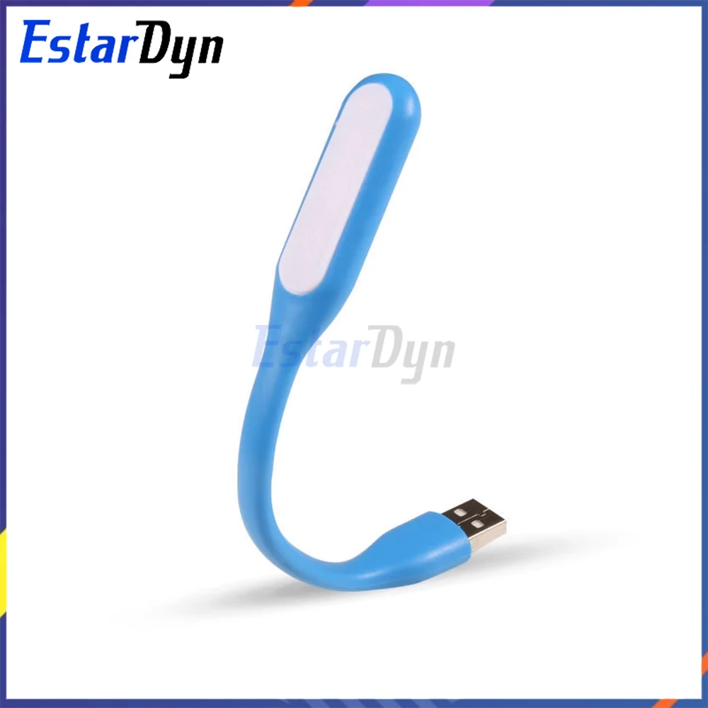 Mini lampe de lecture LED USB, lampe de livre pliable et Portable, Protection des yeux pour batterie externe, PC, ordinateur Portable, lecture nocturne, couleur aléatoire
