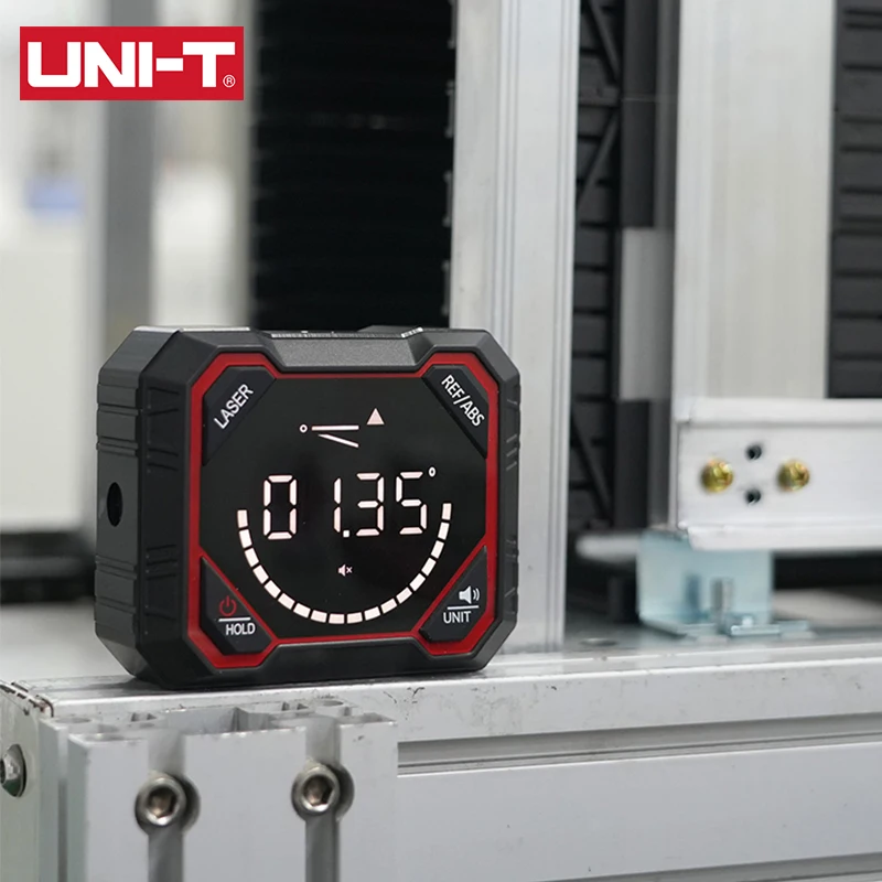 UNI-T Digital Angle Meter LM320D LM320E Protractor Magnetic Inclinometer Goniometer Electronic Angle Finder Measuring Tools