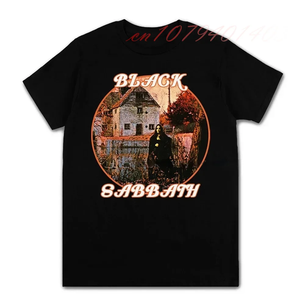 Black Sabbath Metal Rock Band Anniversary T Shirt Men Women Fashion Casual Graphic Cotton Short Sleeve Short Sleeve Unisex Tees